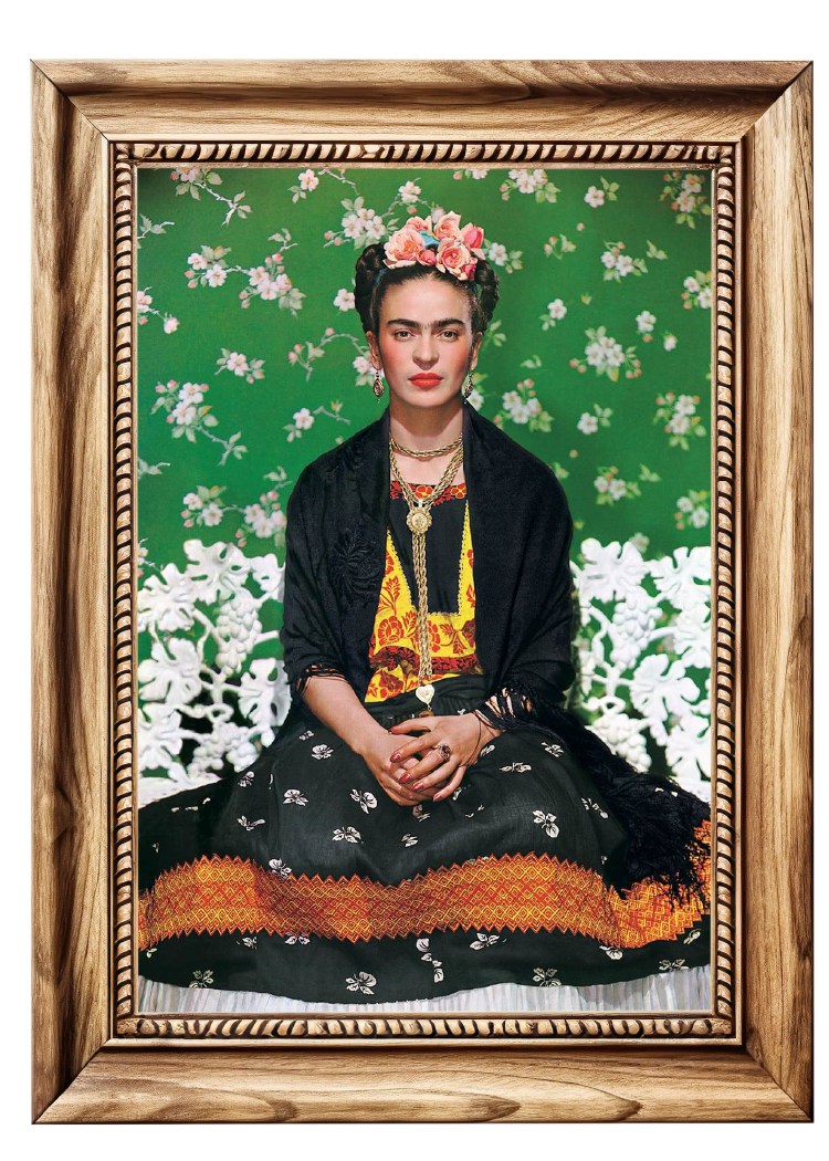 Frida Kahlo portrait frame